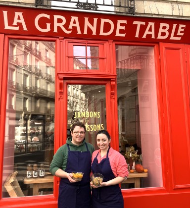 Photo de La Grande Table, membre de Bout à Bout, réseau de réemploi des bouteilles en verre en Pays de la Loire